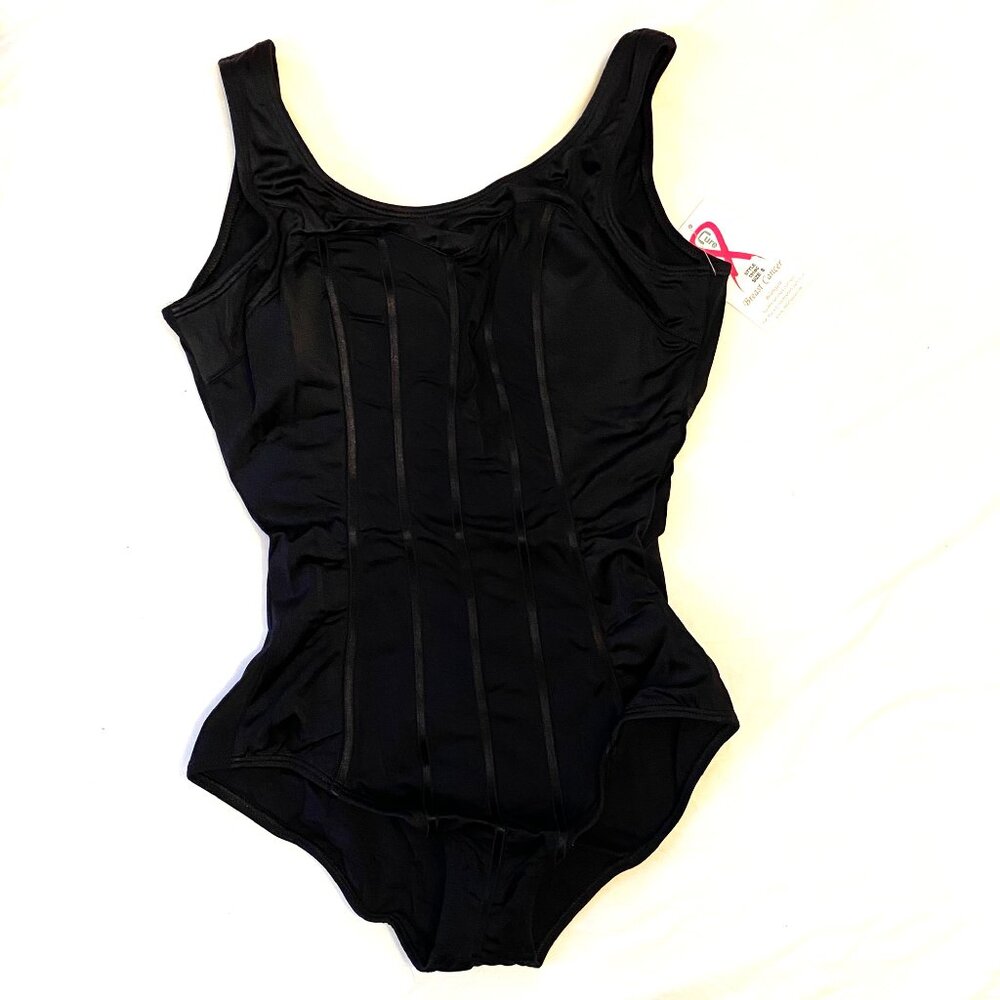 Belafigura Black One-Piece Swimwear